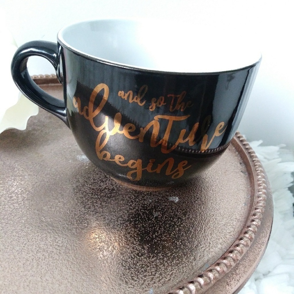 2/25$ Gartner studios mug And so adventure begins